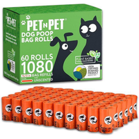 PET N PET 1080 Count Dog Poop Bags
