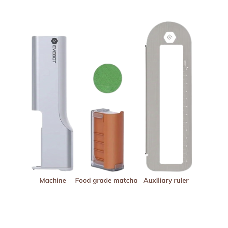 Portable Handheld Food Printer for Coffee, Cakes & Cookies