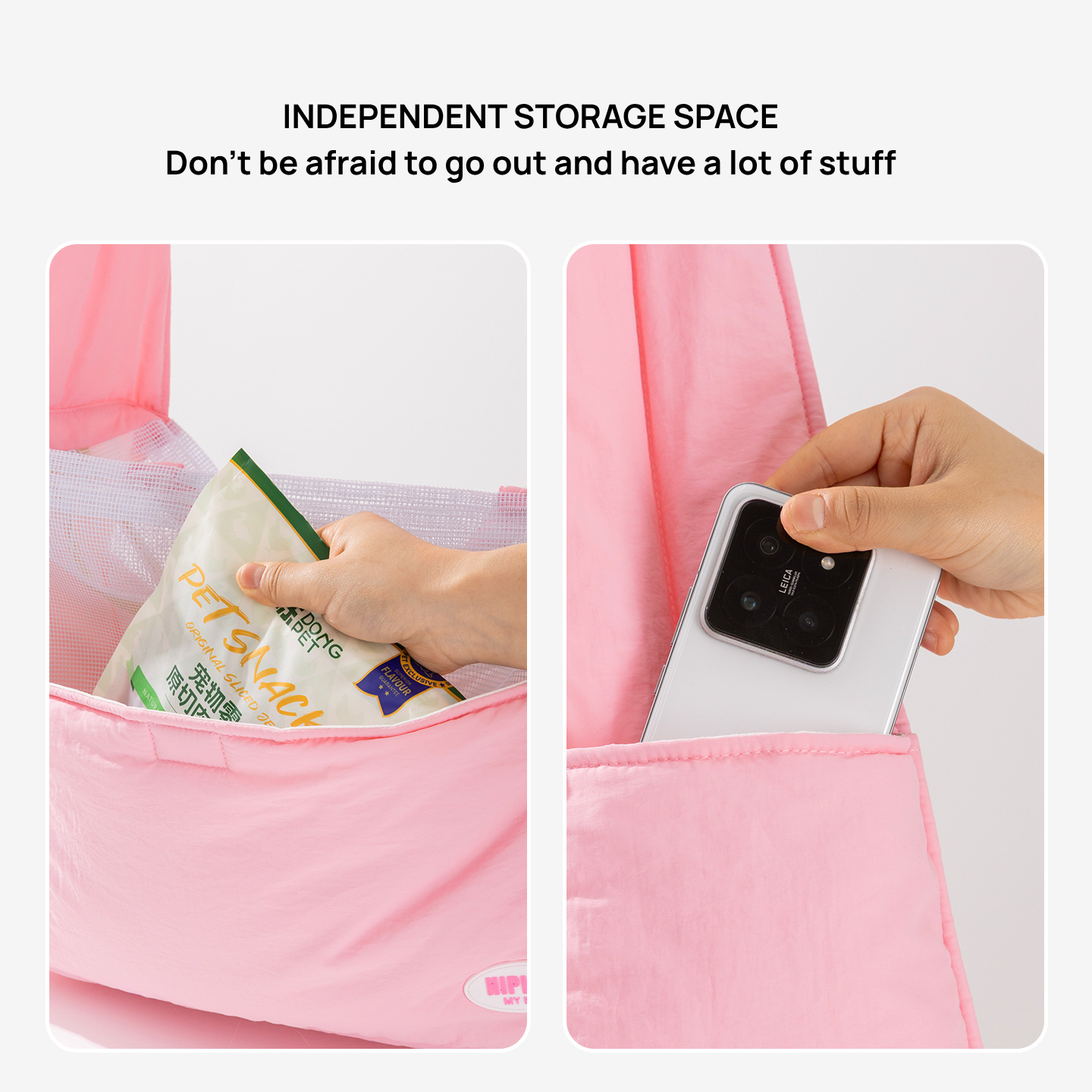 Stylish Pet Carrier Bag – Durable Cavalry Fabric for Small Pets
