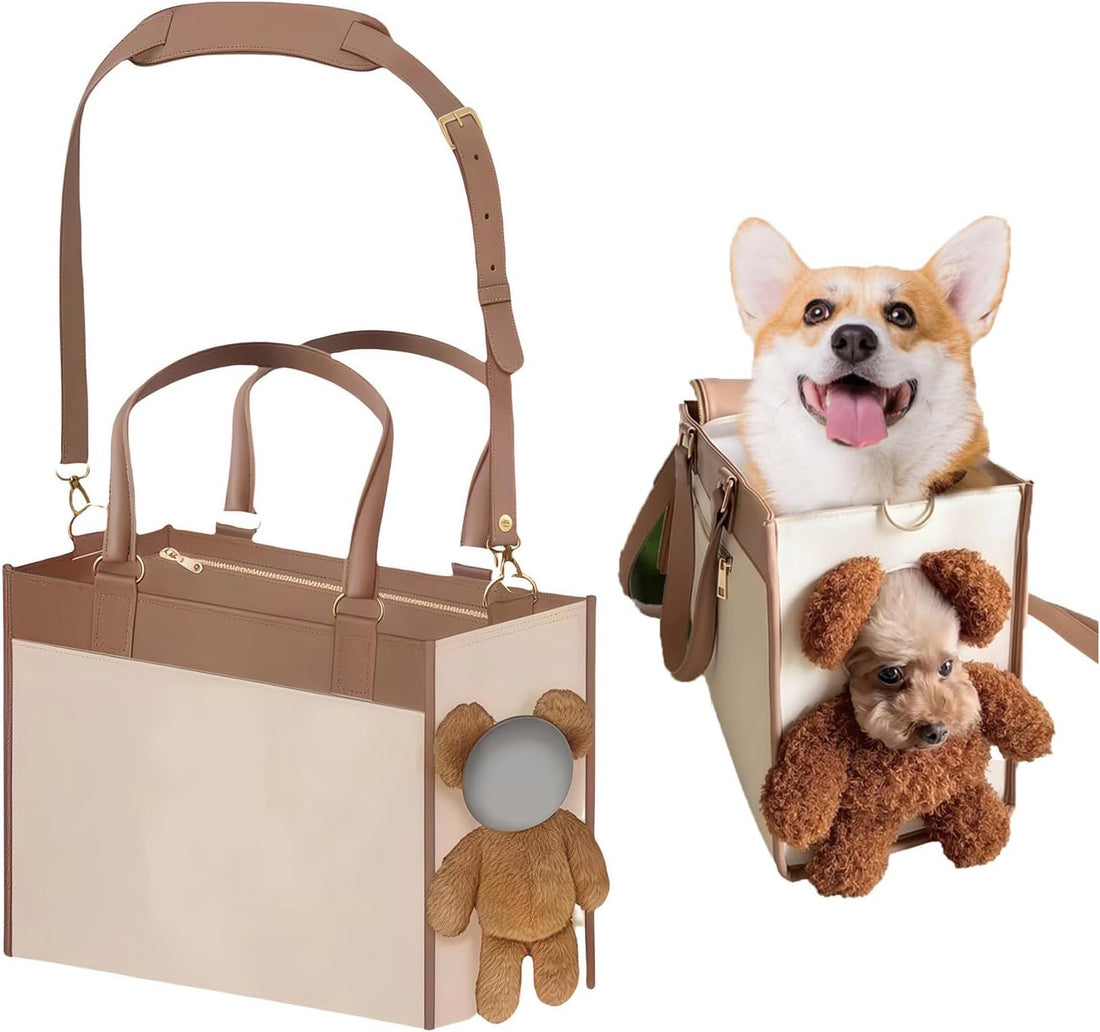 Teddy Style Pet Carrier Bag for Small Dogs & Cats