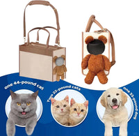 Túi Đeo Teddy Phong Cách cho Chó & Mèo Nhỏ