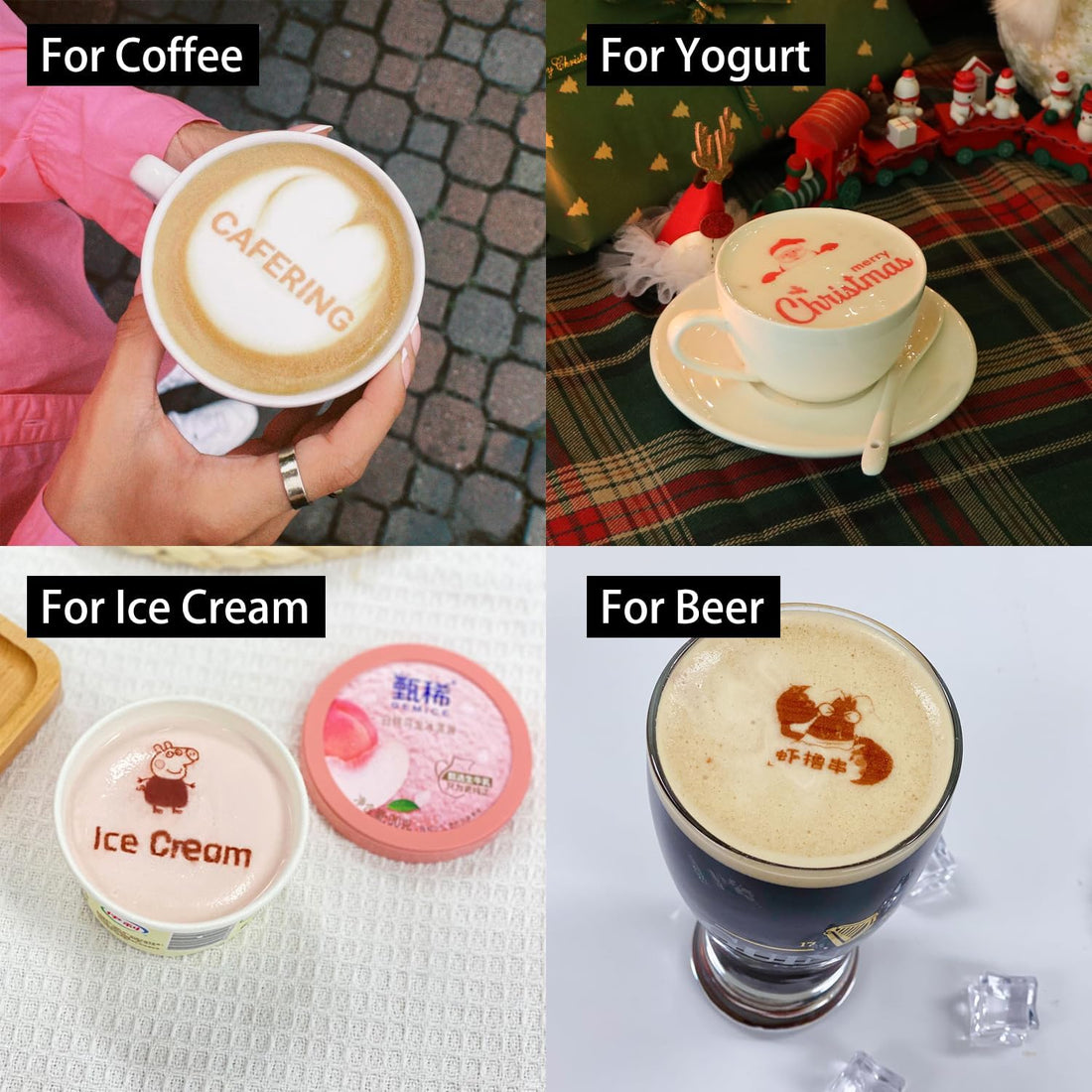 Portable Handheld Food Printer for Coffee, Cakes & Cookies
