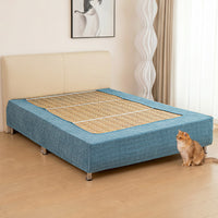 Vỏ Bọc Khung Giường Chenille Co Giãn Cao Cấp – Bảo Vệ Hoàn Toàn Phần Đầu Giường & Thân Giường