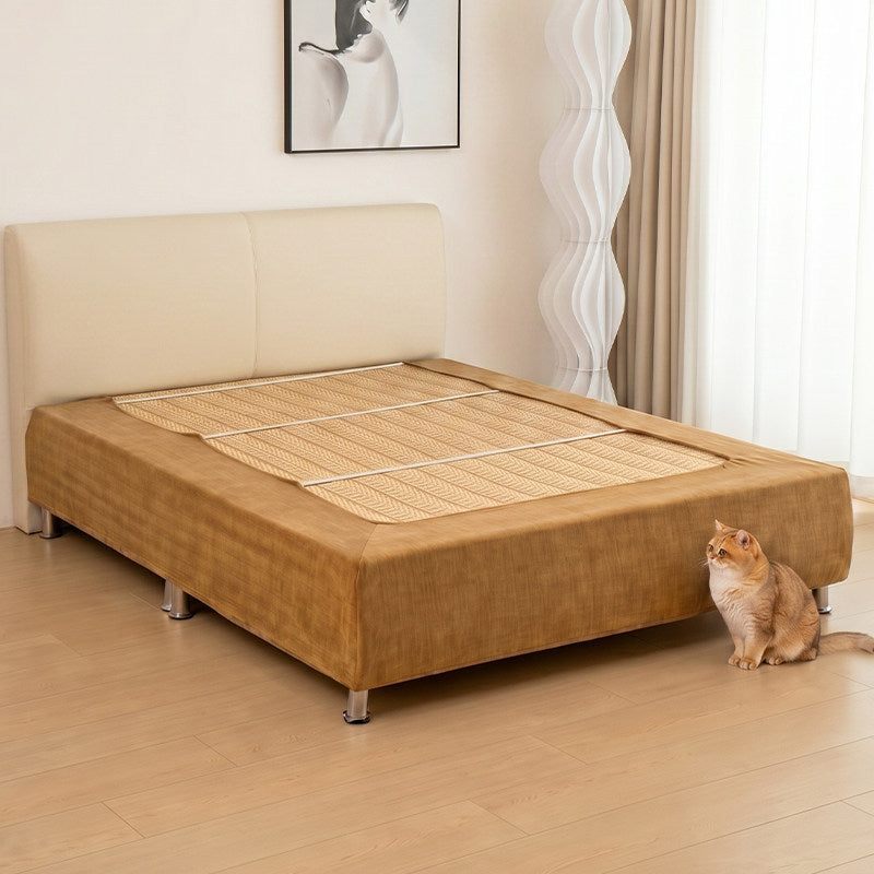 Vỏ Bọc Khung Giường Chenille Co Giãn Cao Cấp – Bảo Vệ Hoàn Toàn Phần Đầu Giường & Thân Giường