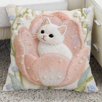 Pillow cover printed with pet images