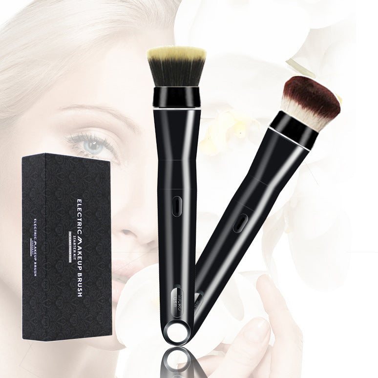 Electric makeup brush set