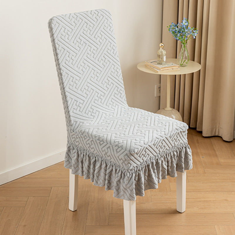 Stretchy Full-Wrap Dining Chair Cover with Optional 5cm Foam Cushion