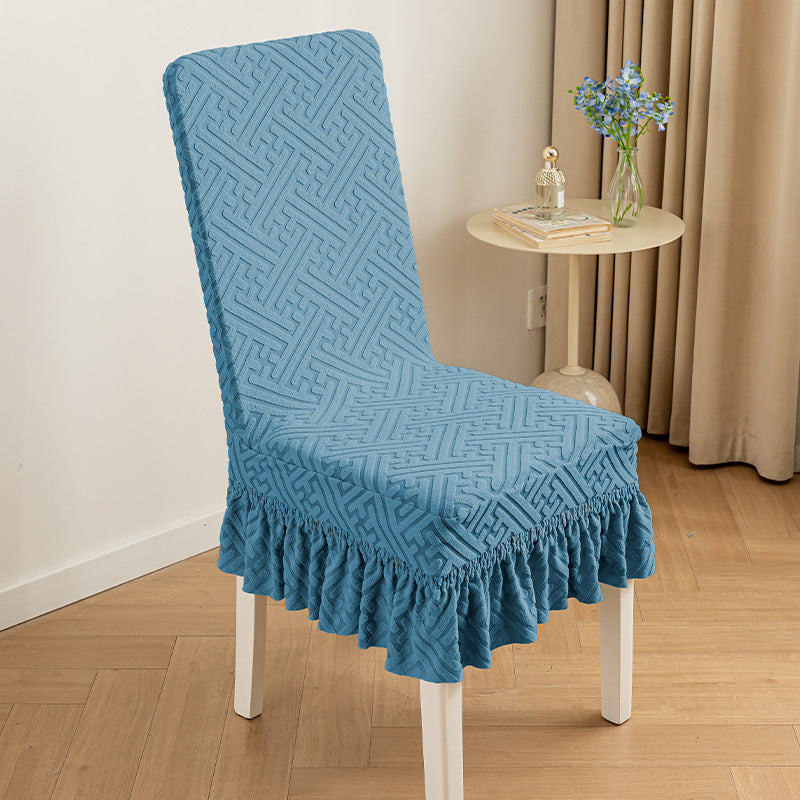 Stretchy Full-Wrap Dining Chair Cover with Optional 5cm Foam Cushion