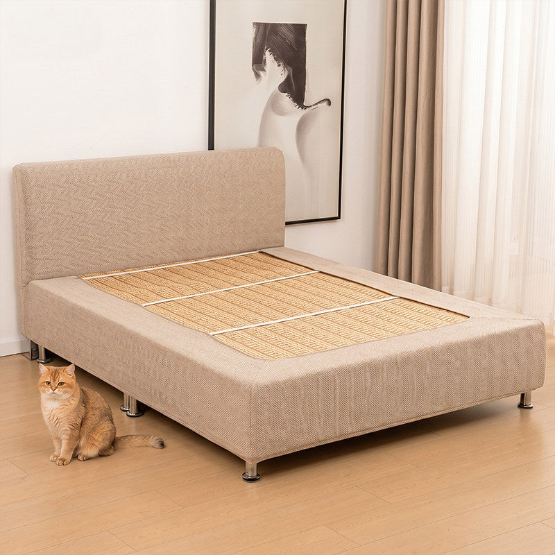 Vỏ Bọc Khung Giường Chenille Co Giãn Cao Cấp – Bảo Vệ Hoàn Toàn Phần Đầu Giường & Thân Giường