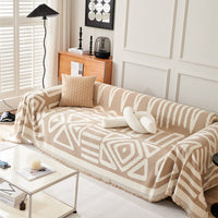 Premium Chenille Furniture Throw Blanket