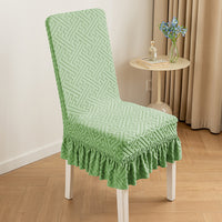Stretchy Full-Wrap Dining Chair Cover with Optional 5cm Foam Cushion