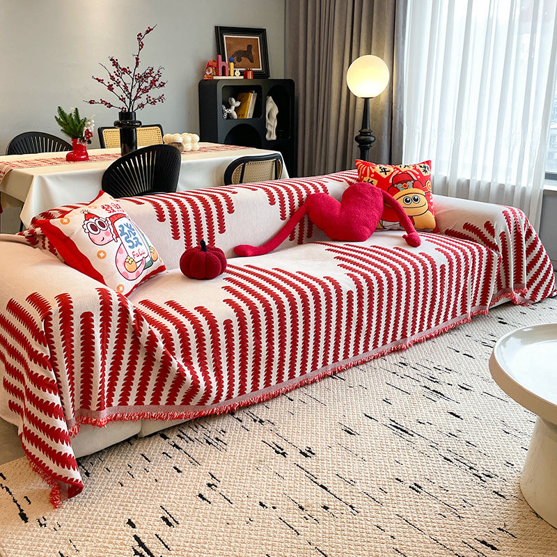 Non-slip sofa cover