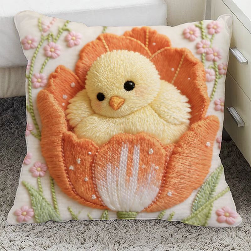 Pillow cover printed with pet images