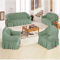 Premium Cotton Stretch Sofa Cover – Soft, Durable & Protective
