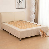 Vỏ Bọc Khung Giường Chenille Co Giãn Cao Cấp – Bảo Vệ Hoàn Toàn Phần Đầu Giường & Thân Giường