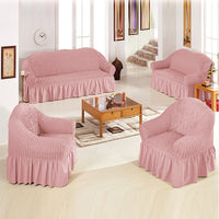 Premium Cotton Stretch Sofa Cover – Soft, Durable & Protective