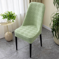 Vỏ Bọc Ghế Ăn Lưng Cong Jacquard