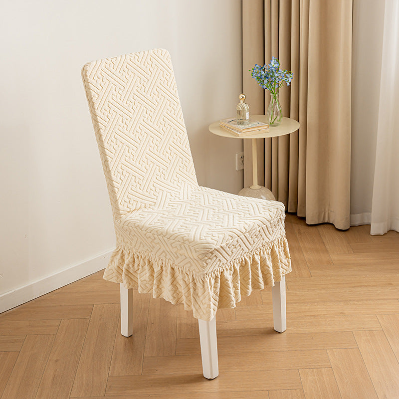 Stretchy Full-Wrap Dining Chair Cover with Optional 5cm Foam Cushion